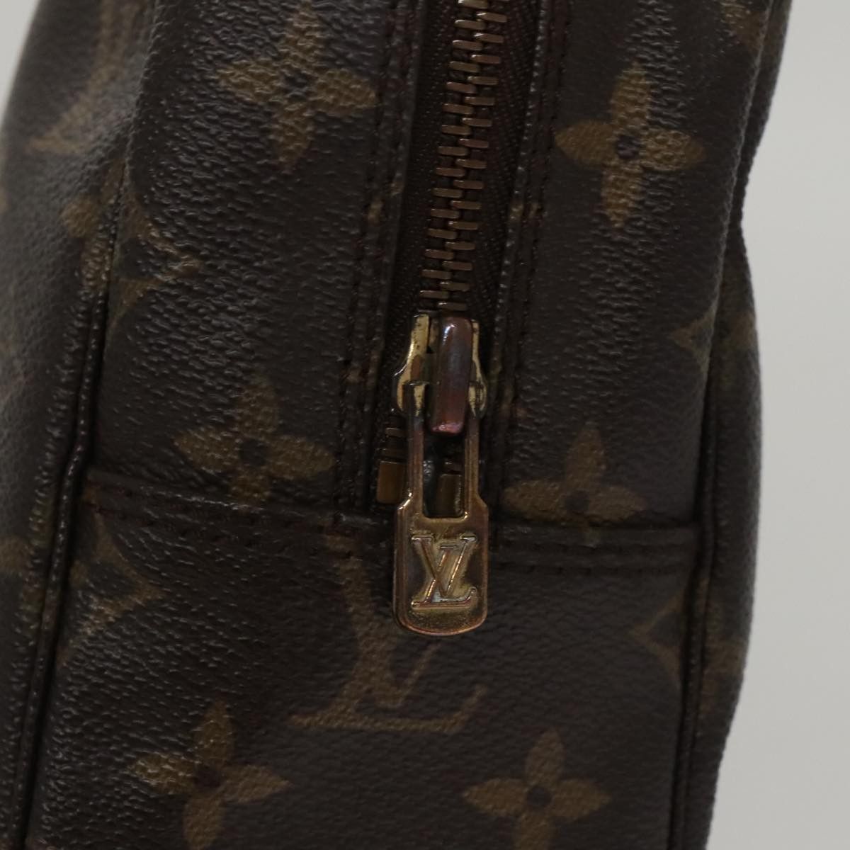 Louis Vuitton Trousse Toilette 28 Brown Canvas Clutch Bag (Pre-Owned) Size ONE SIZE - 11 Thumbnail
