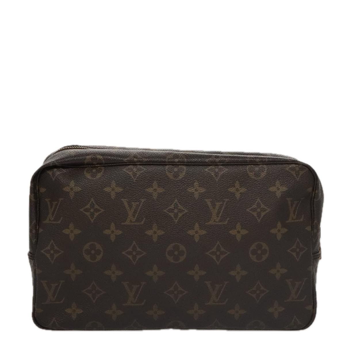 Louis Vuitton Trousse Toilette 28 Brown Canvas Clutch Bag (Pre-Owned) Size ONE SIZE - 2 Thumbnail