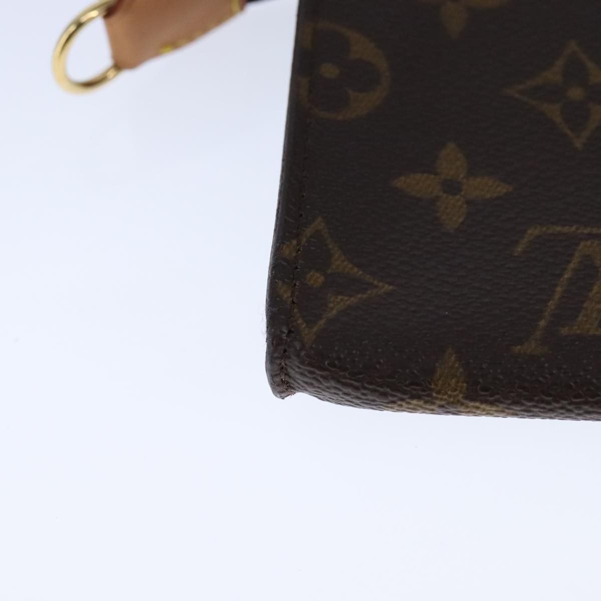 Louis Vuitton Bucket Pm Brown Canvas Clutch Bag (Pre-Owned) Size ONE SIZE - 9 Thumbnail