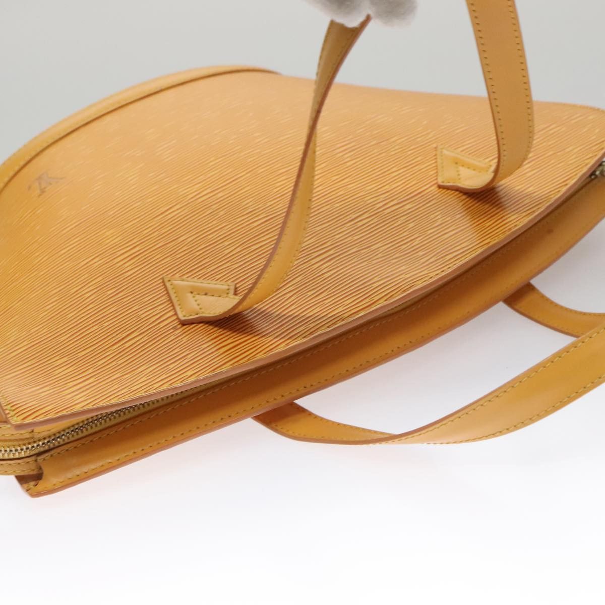 Louis Vuitton Saint Jacques Yellow Leather Handbag (Pre-Owned) Size ONE SIZE - 5 Thumbnail