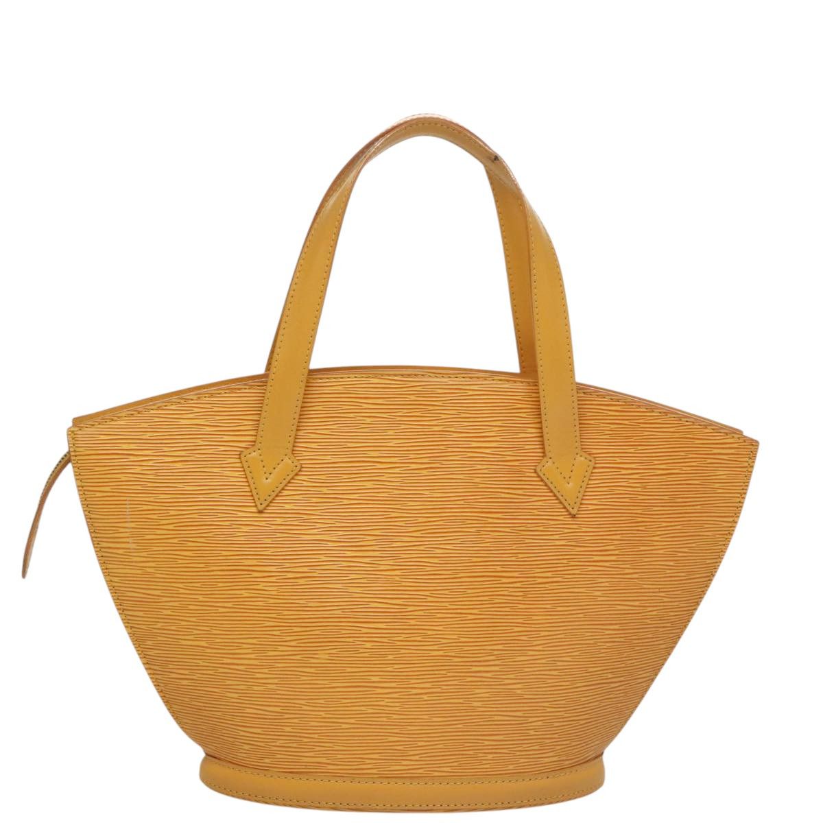Louis Vuitton Saint Jacques Yellow Leather Handbag (Pre-Owned) Size ONE SIZE - 2 Thumbnail