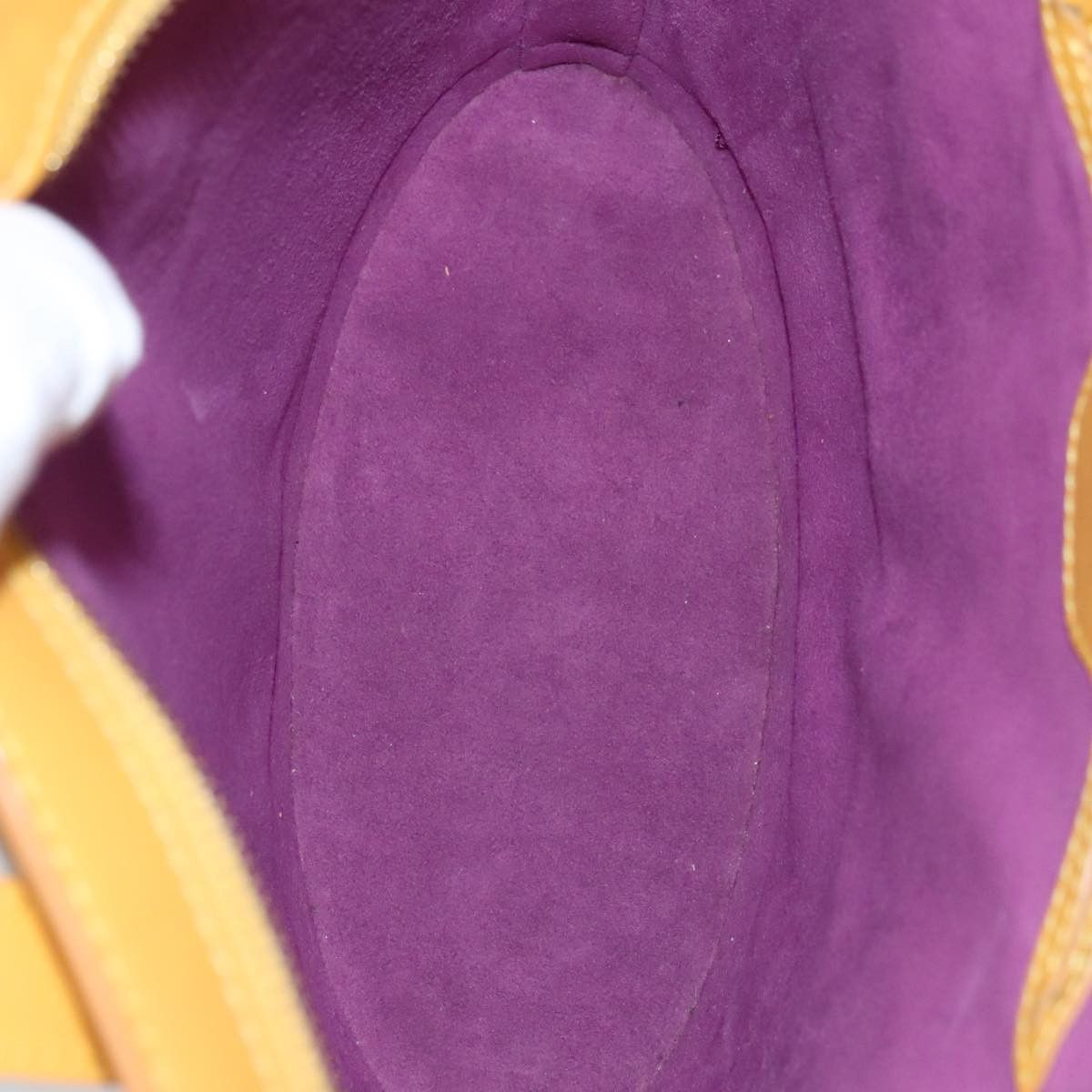 Louis Vuitton Saint Jacques Yellow Leather Handbag (Pre-Owned) Size ONE SIZE - 13 Thumbnail
