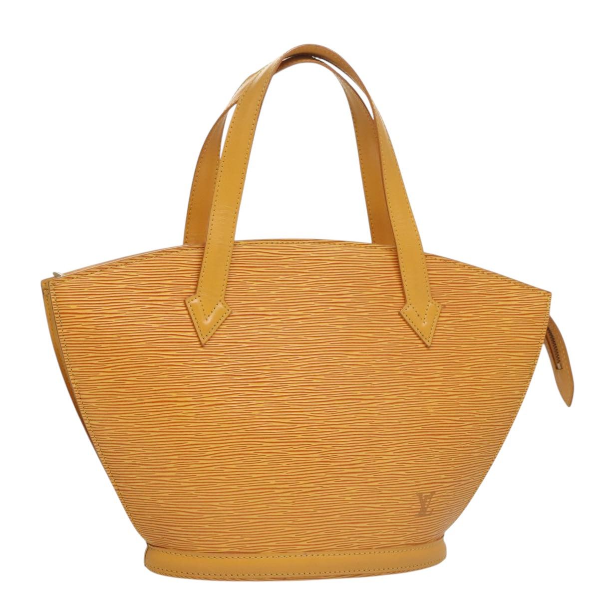 Louis Vuitton Saint Jacques Yellow Leather Handbag (Pre-Owned) Size ONE SIZE - 16 Thumbnail