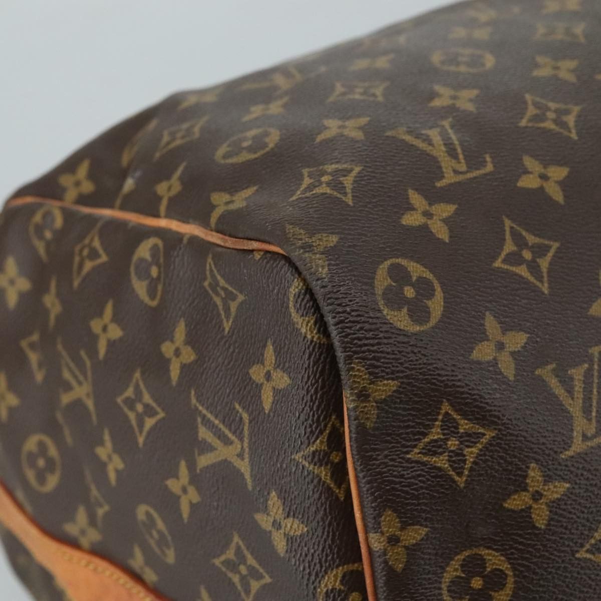 Louis Vuitton Keepall Bandoulière 60 Brown Canvas Travel Bag (Pre-Owned) Size ONE SIZE - 9 Thumbnail