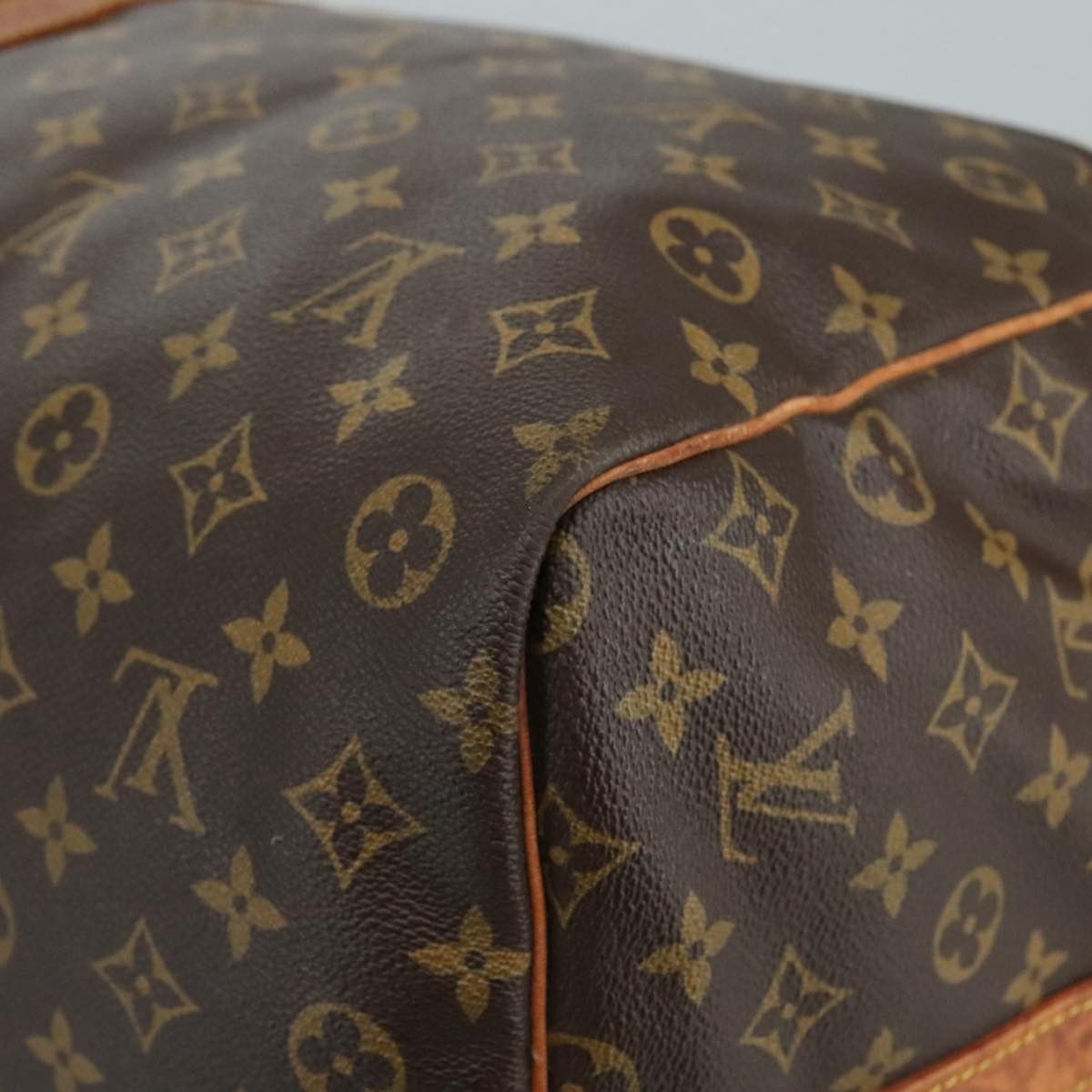 Louis Vuitton Keepall Bandoulière 60 Brown Canvas Travel Bag (Pre-Owned) Size ONE SIZE - 10 Thumbnail
