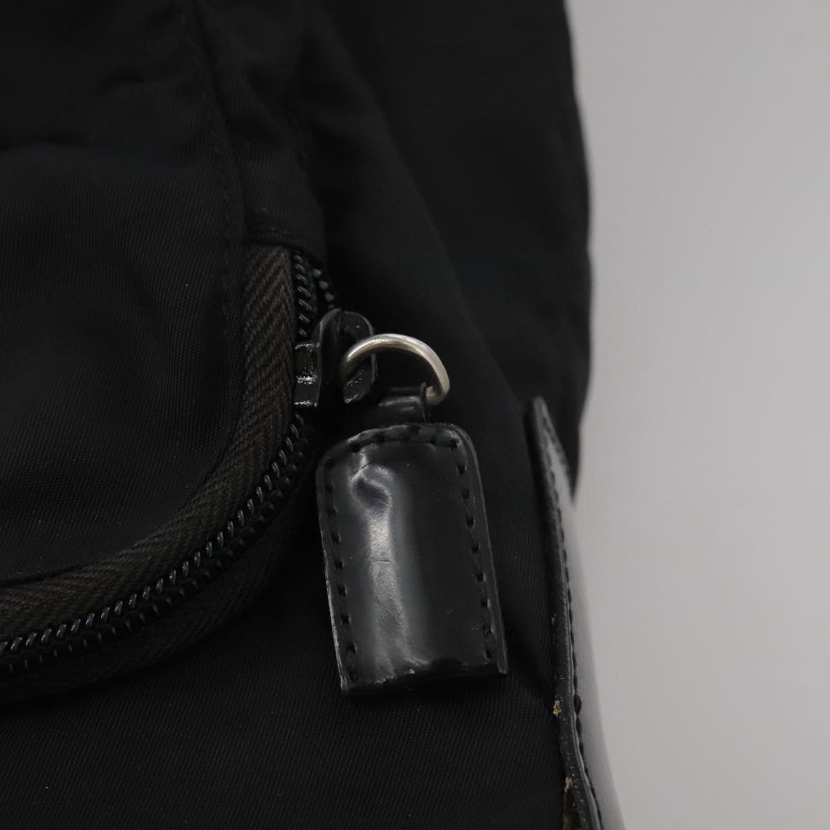 Prada Re-Nylon Black Synthetic Shoulder Bag (Pre-Owned) Size ONE SIZE - 15 Thumbnail