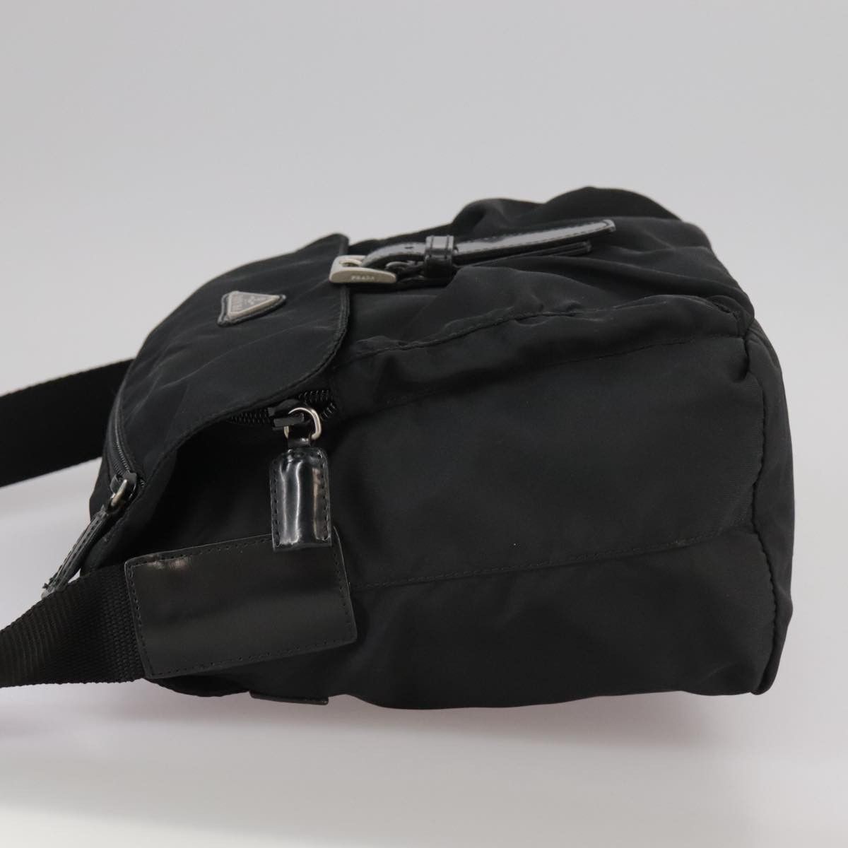 Prada Re-Nylon Black Synthetic Shoulder Bag (Pre-Owned) Size ONE SIZE - 3 Thumbnail