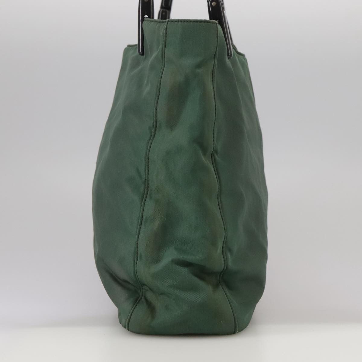 Prada Tessuto Green Synthetic Tote Bag (Pre-Owned) Size ONE SIZE - 3 Thumbnail