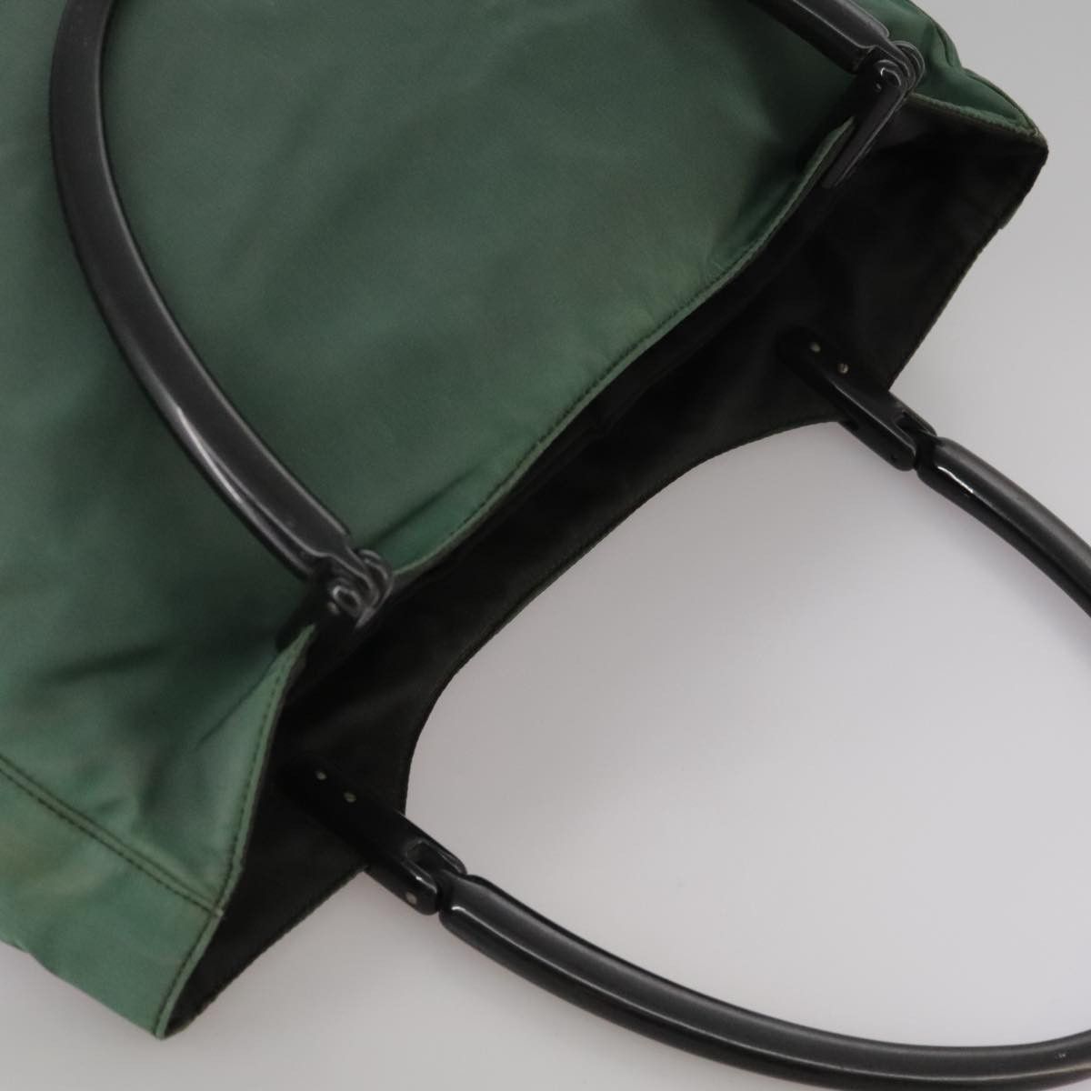 Prada Tessuto Green Synthetic Tote Bag (Pre-Owned) Size ONE SIZE - 5 Thumbnail