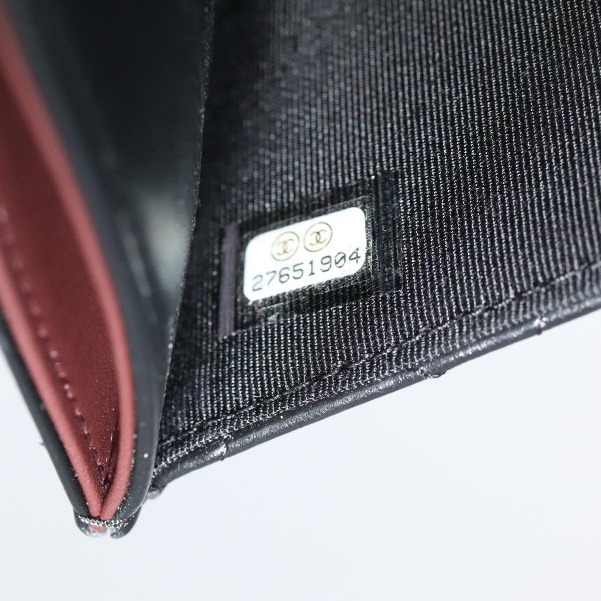 Chanel 2,55 Black Leather Wallet (Pre-Owned) Size ONE SIZE - 8 Thumbnail