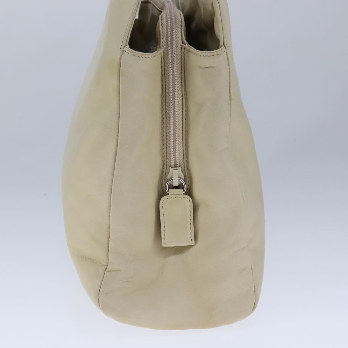 Prada Tessuto Beige Synthetic Tote Bag (Pre-Owned) Size ONE SIZE - 3 Thumbnail