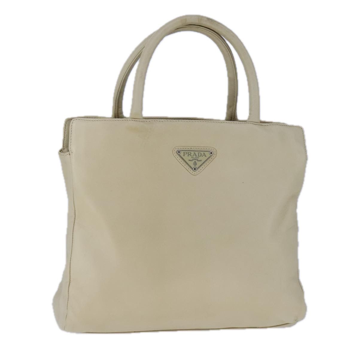 Prada Tessuto Beige Synthetic Tote Bag (Pre-Owned) Size ONE SIZE - 15 Thumbnail