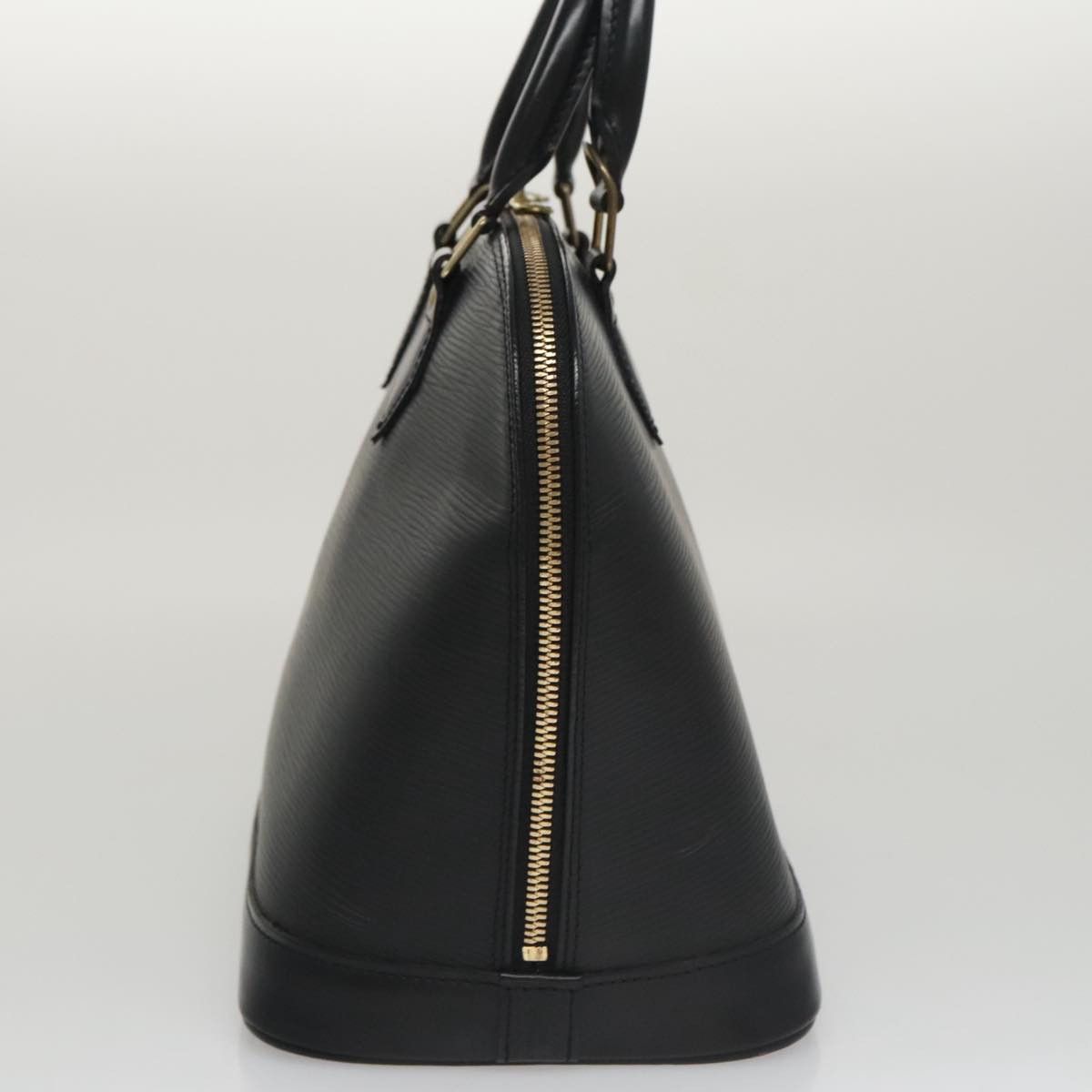 Louis Vuitton Alma Black Leather Handbag (Pre-Owned) Size ONE SIZE - 4 Thumbnail
