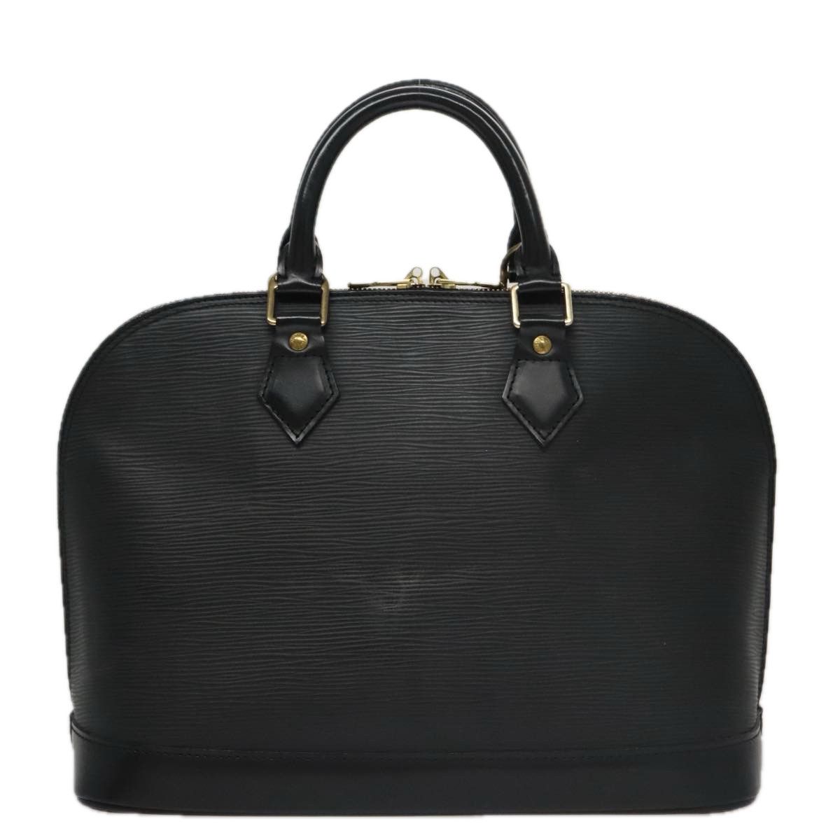 Louis Vuitton Alma Black Leather Handbag (Pre-Owned) Size ONE SIZE - 2 Thumbnail