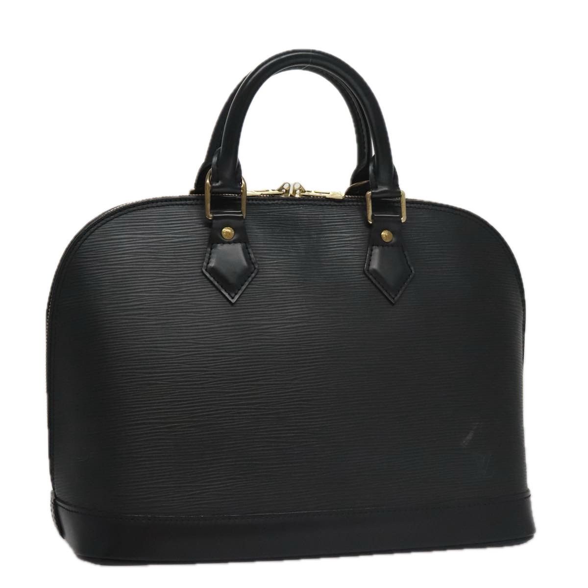 Louis Vuitton Alma Black Leather Handbag (Pre-Owned) Size ONE SIZE - 17 Thumbnail