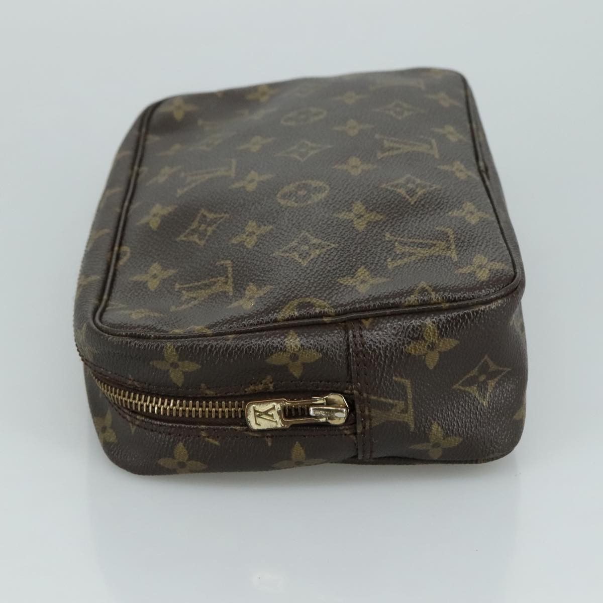 Louis Vuitton Trousse De Toilette Brown Canvas Clutch Bag (Pre-Owned) Size ONE SIZE - 3 Thumbnail