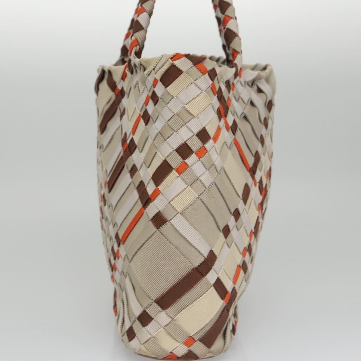 Salvatore Ferragamo Vala Beige Canvas Handbag (Pre-Owned) Size ONE SIZE - 4 Thumbnail