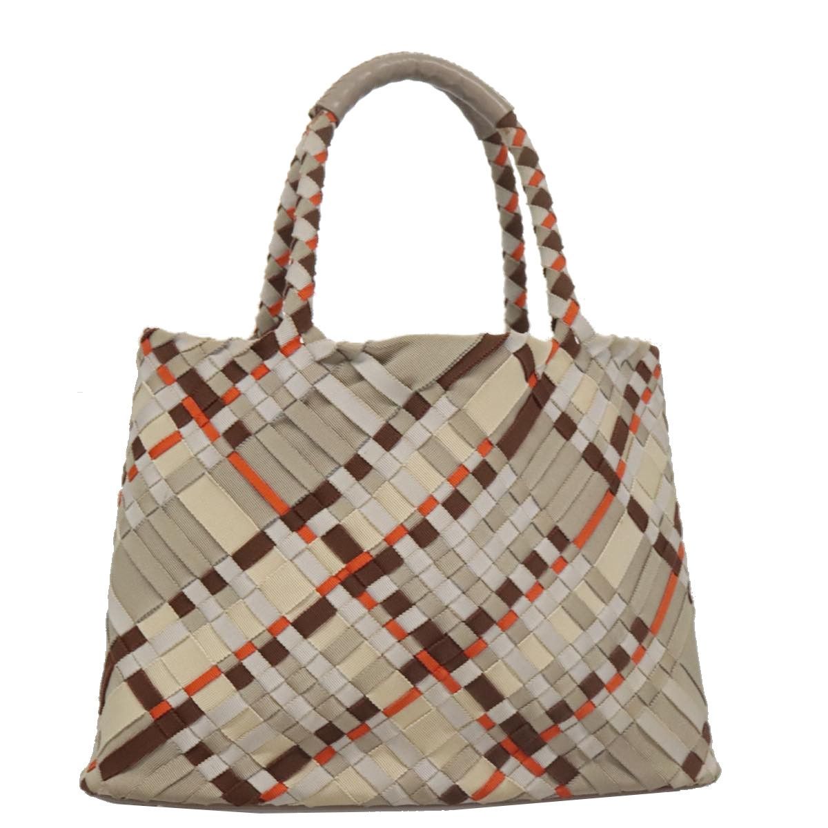 Salvatore Ferragamo Vala Beige Canvas Handbag (Pre-Owned) Size ONE SIZE - 2 Thumbnail