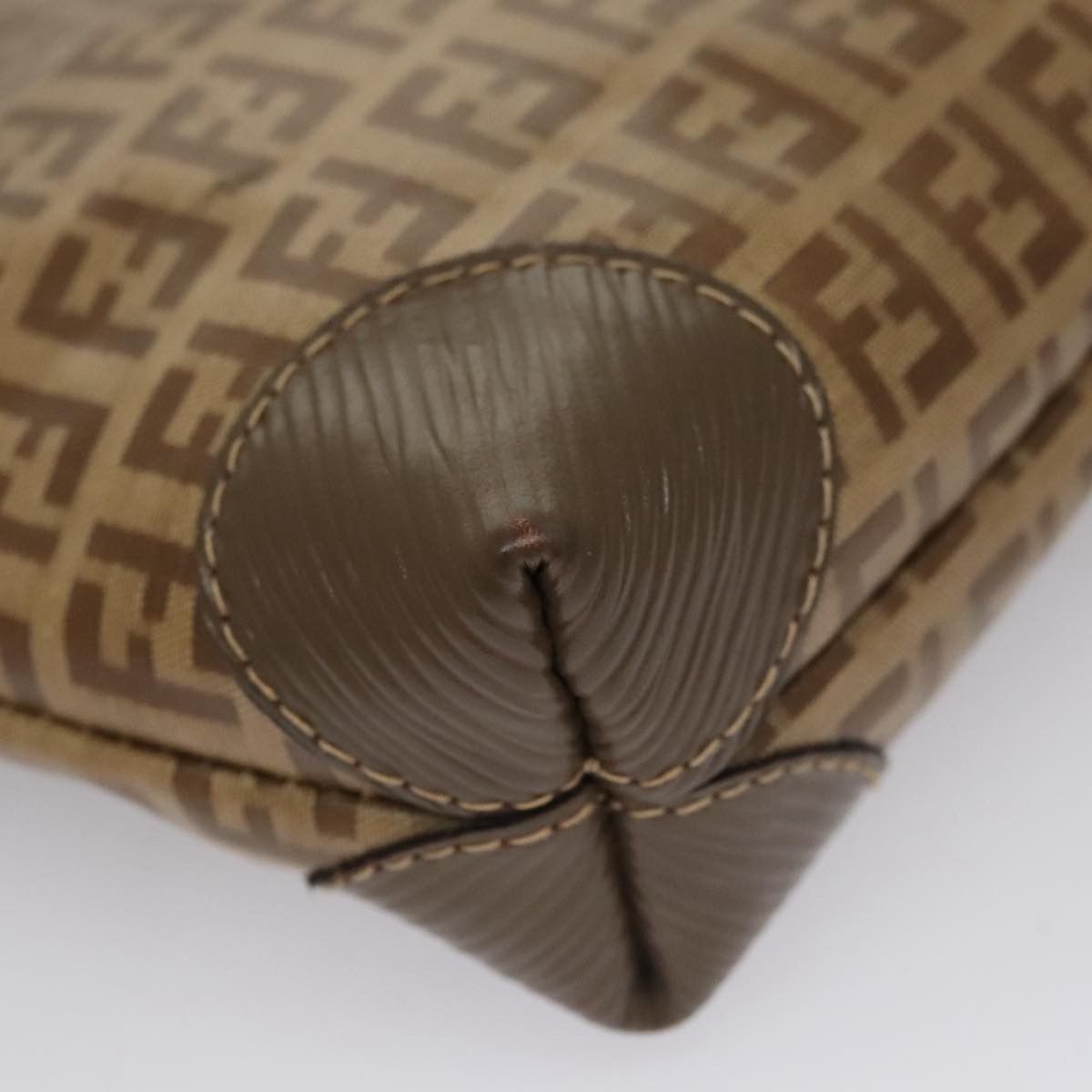 Fendi Beige Canvas Shoulder Bag (Pre-Owned) Size ONE SIZE - 7 Thumbnail