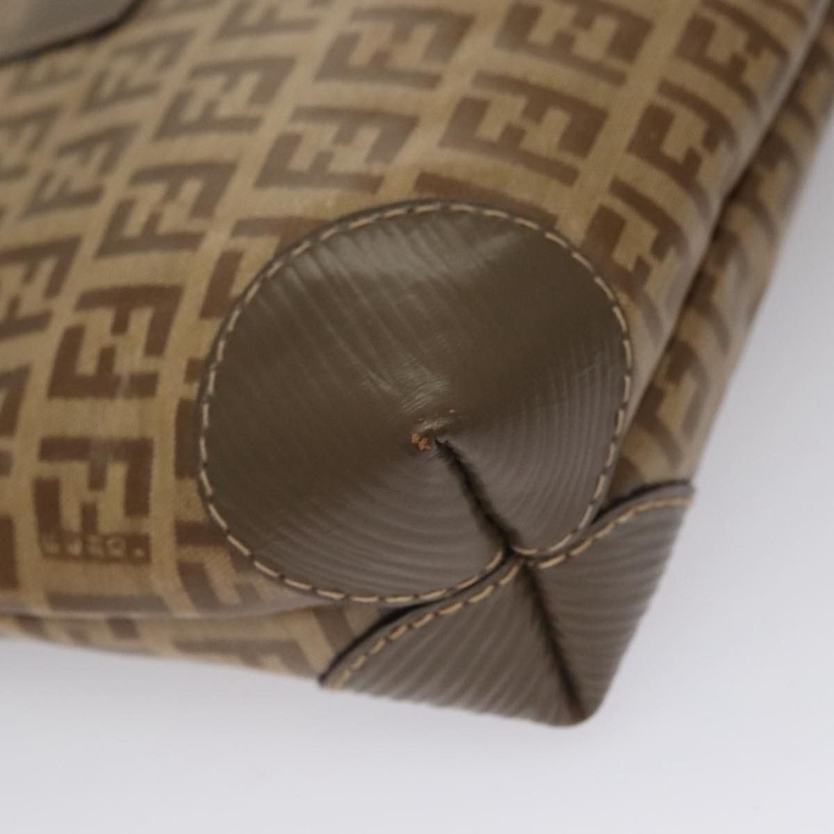 Fendi Beige Canvas Shoulder Bag (Pre-Owned) Size ONE SIZE - 6 Thumbnail