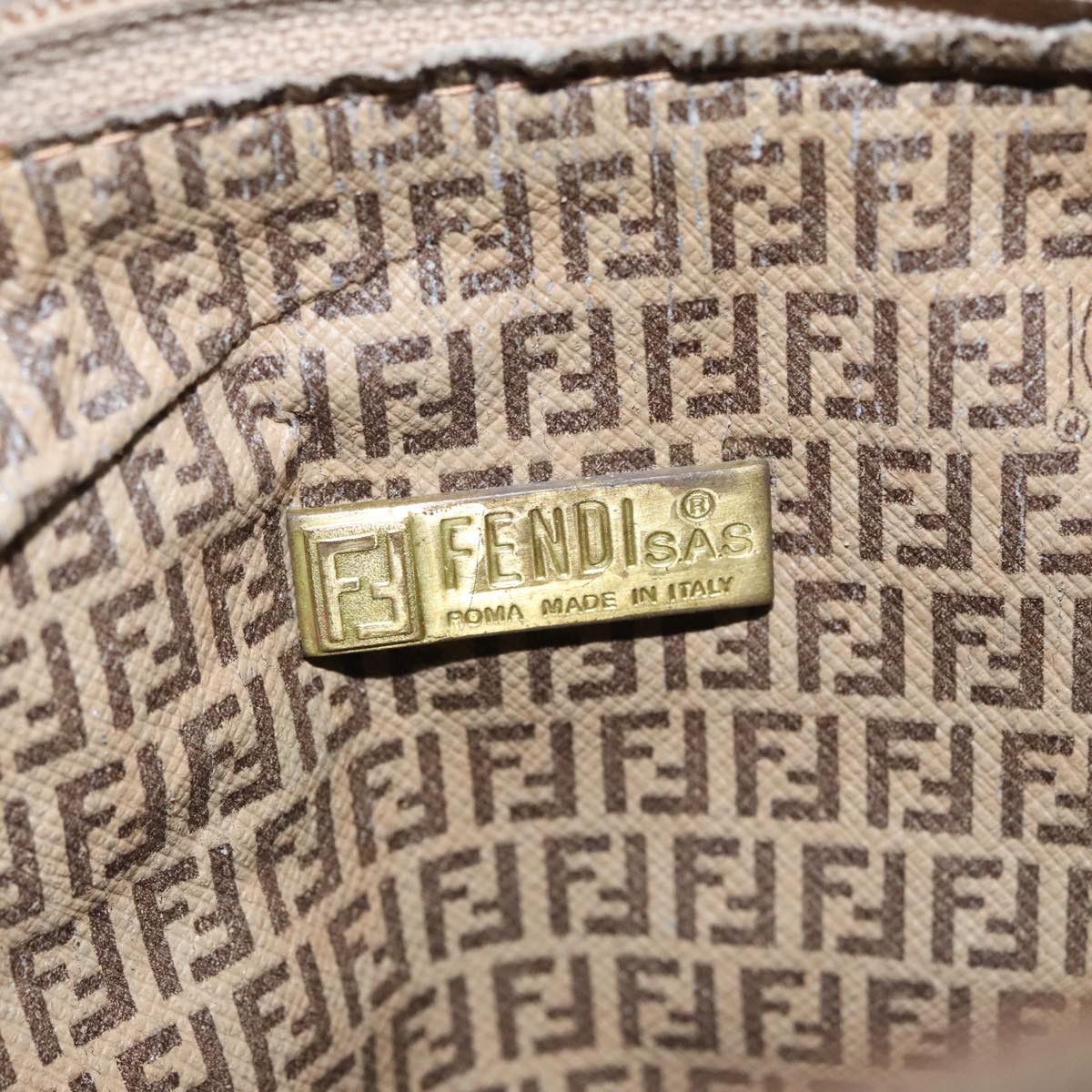Fendi Beige Canvas Shoulder Bag (Pre-Owned) Size ONE SIZE - 13 Thumbnail