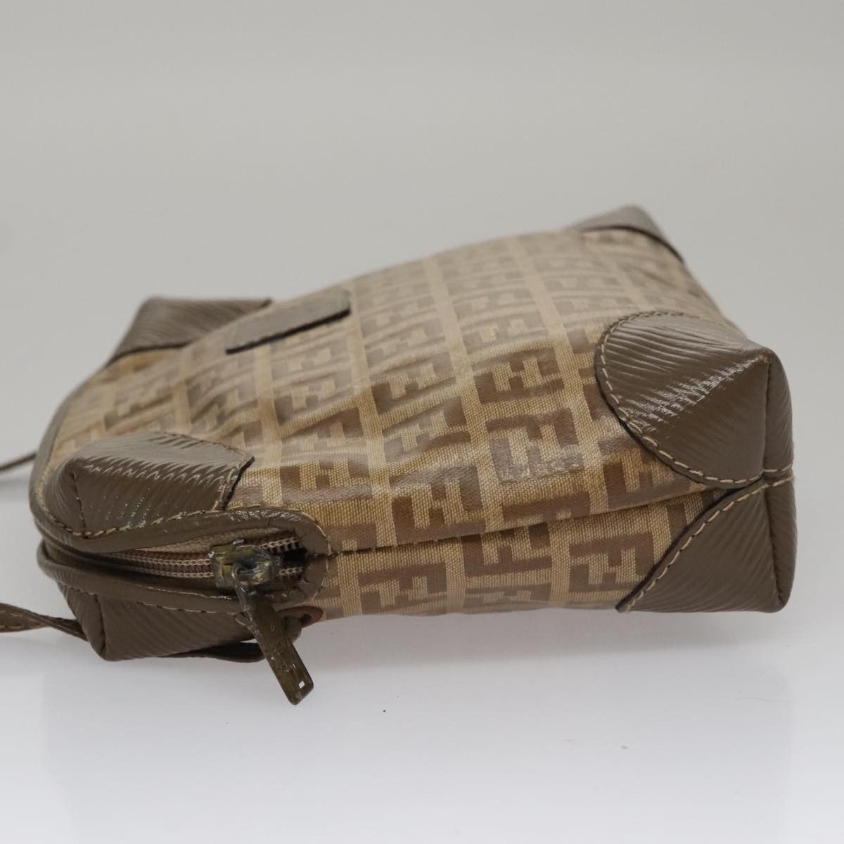 Fendi Beige Canvas Shoulder Bag (Pre-Owned) Size ONE SIZE - 4 Thumbnail
