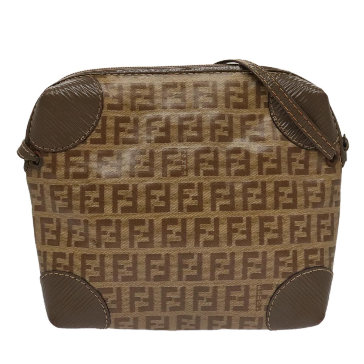 Fendi Beige Canvas Shoulder Bag (Pre-Owned) Size ONE SIZE - 2 Thumbnail