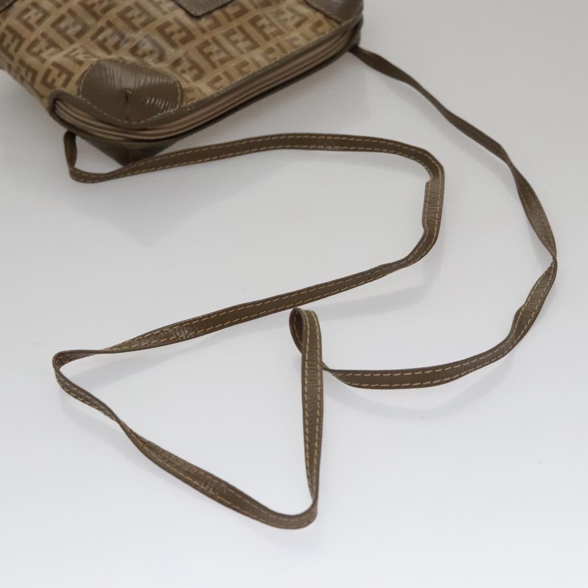 Fendi Beige Canvas Shoulder Bag (Pre-Owned) Size ONE SIZE - 5 Thumbnail