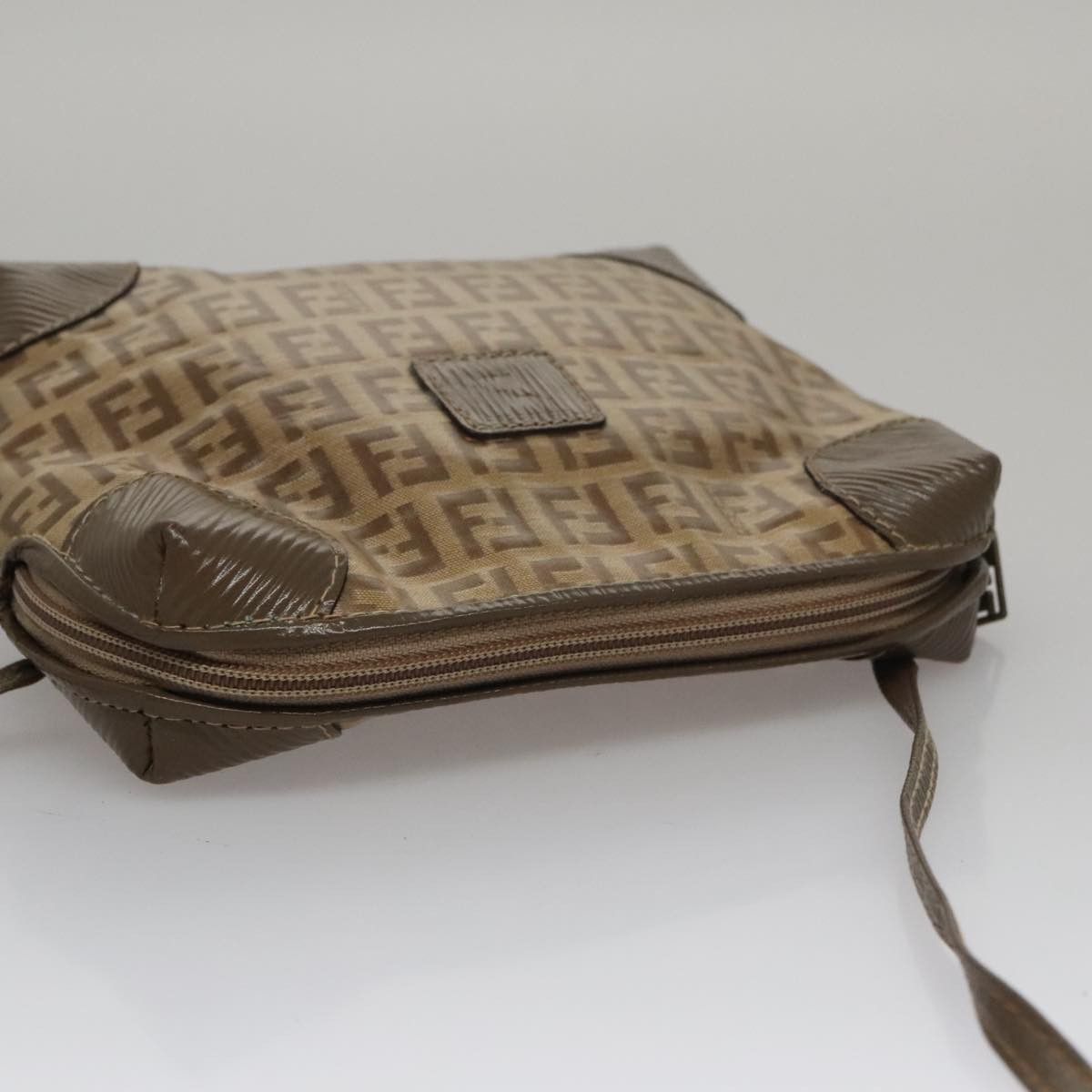 Fendi Beige Canvas Shoulder Bag (Pre-Owned) Size ONE SIZE - 11 Thumbnail