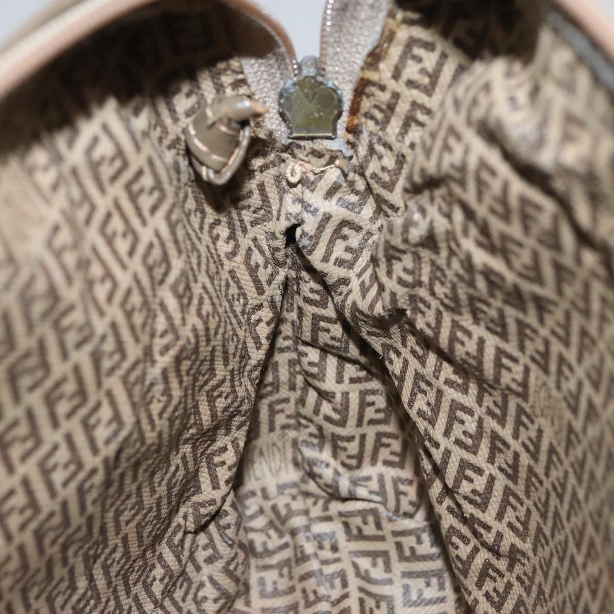Fendi Beige Canvas Shoulder Bag (Pre-Owned) Size ONE SIZE - 19 Thumbnail