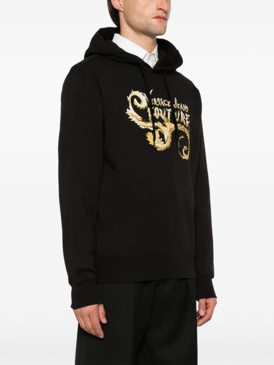 Versace VERSACE Men Hoodies 77GAIC00 CF02CG89 Black Size US XL / EU 56 / 4 - 3 Thumbnail