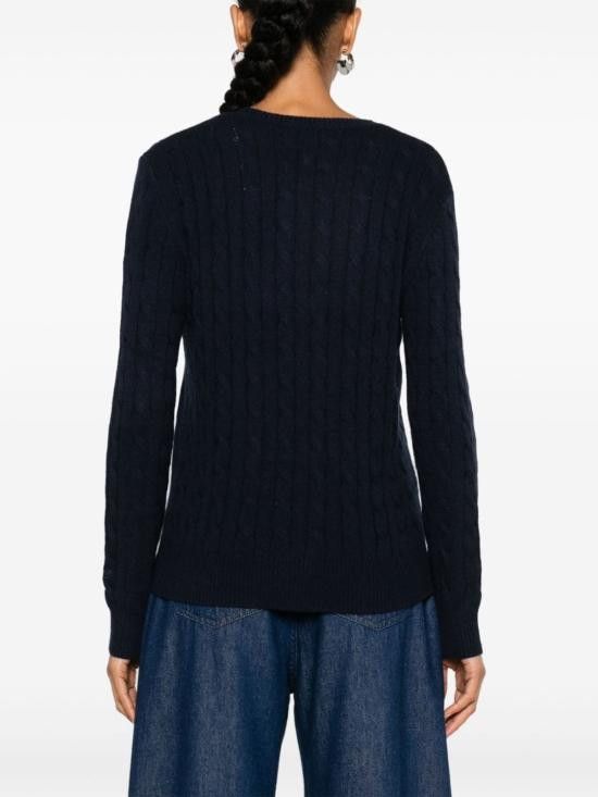 MC2 Saint Barth MC2 SAINT BARTH Women Sweater SORBONNE 00872G61BLUENAVY Blue Size L / US 10 / IT 46 - 3 Thumbnail