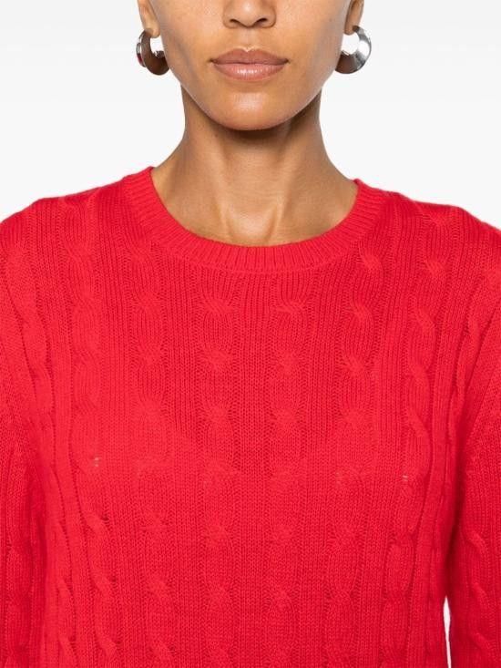 MC2 Saint Barth MC2 SAINT BARTH Women Sweater SORBONNE 00864G41RED Red Size L / US 10 / IT 46 - 5 Thumbnail