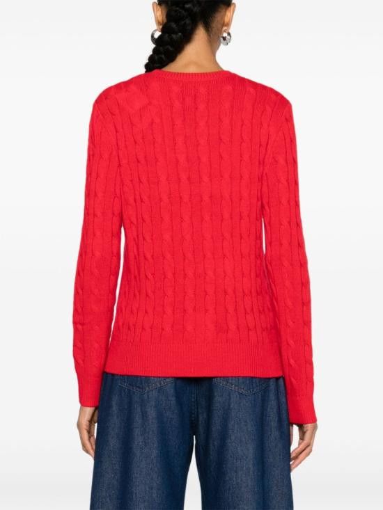 MC2 Saint Barth MC2 SAINT BARTH Women Sweater SORBONNE 00864G41RED Red Size L / US 10 / IT 46 - 4 Thumbnail
