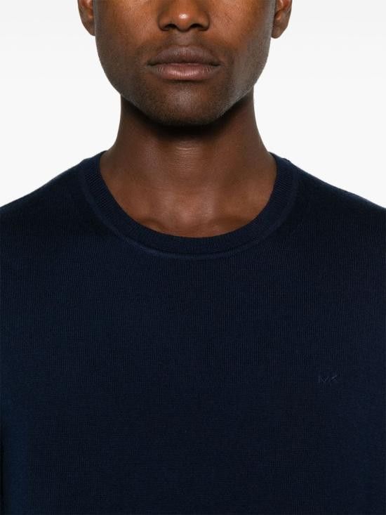 Michael Kors MICHAEL KORS Men Sweater CF460F77AP 401 Blue Size US XXL / EU 58 / 5 - 5 Thumbnail