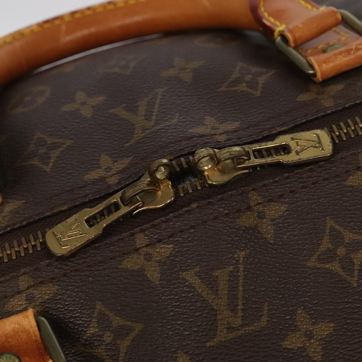 Louis Vuitton Keepall 60 Brown Canvas Travel Bag (Pre-Owned) Size ONE SIZE - 14 Thumbnail