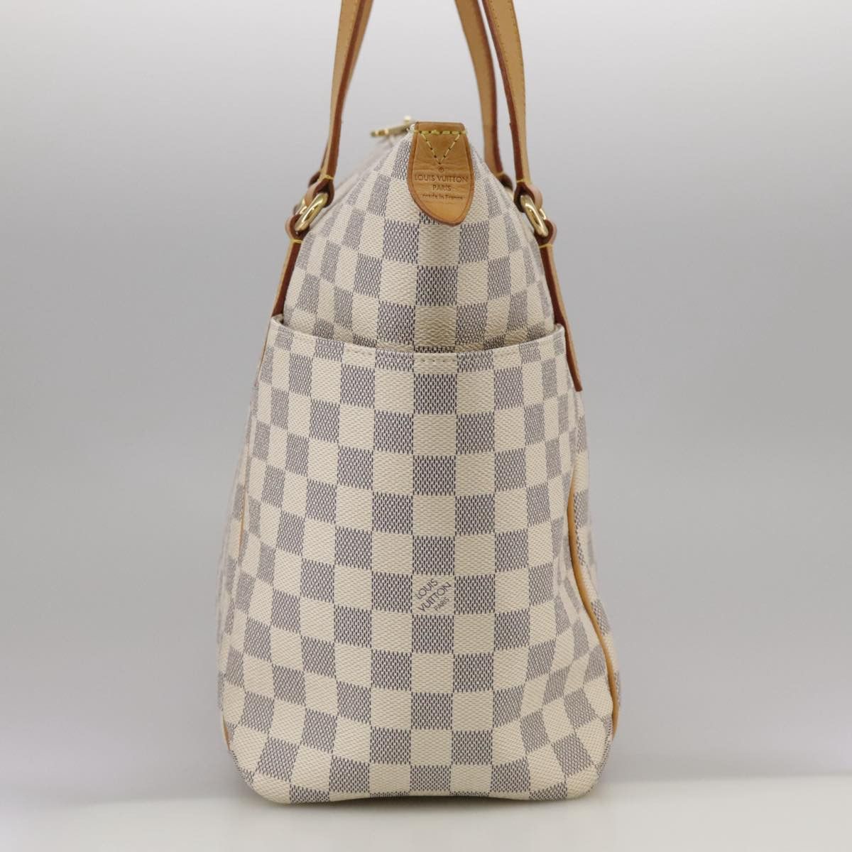 Louis Vuitton Totally White Canvas Tote Bag (Pre-Owned) Size ONE SIZE - 3 Thumbnail
