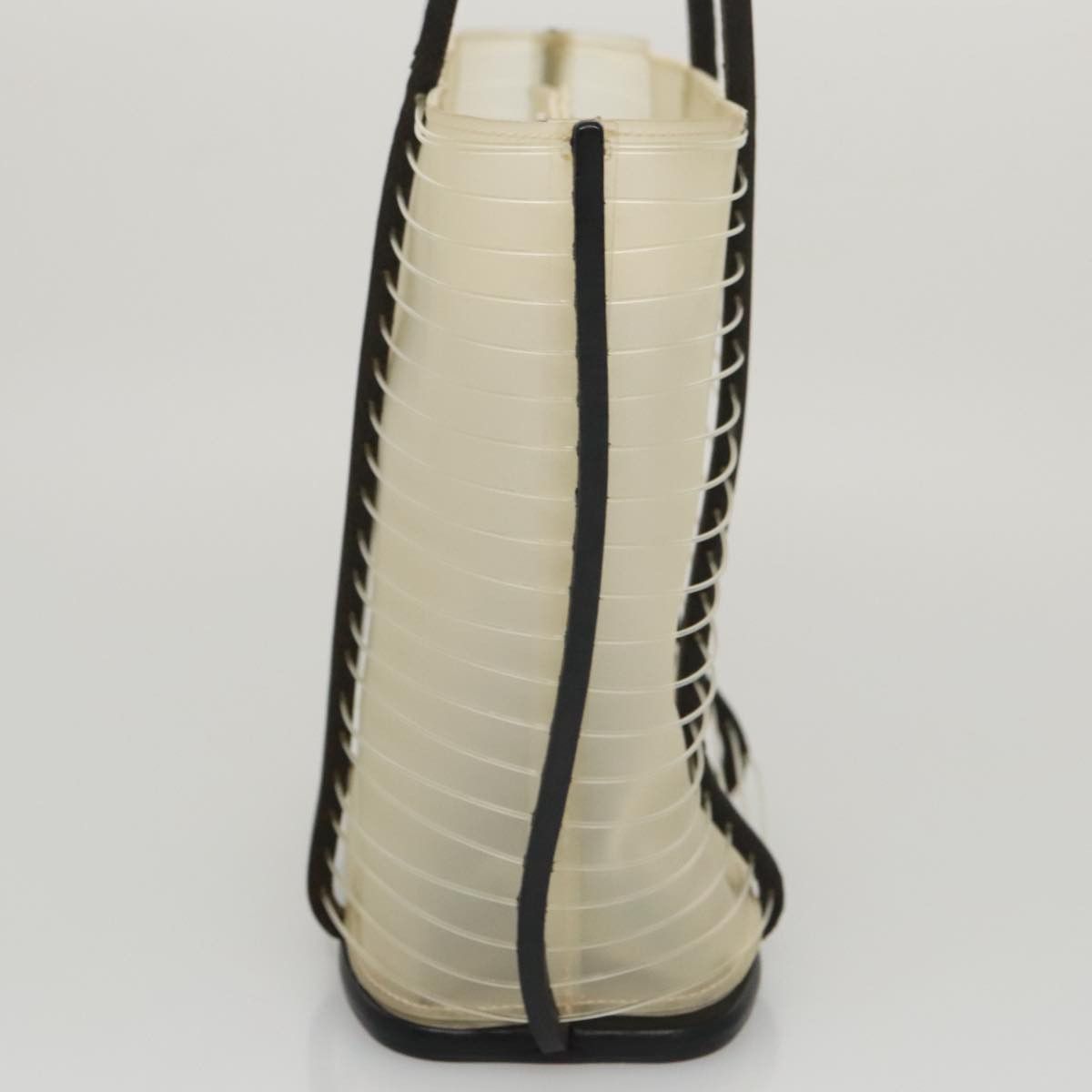 Salvatore Ferragamo - Beige Vinyl Tote Bag (Pre-Owned) Size ONE SIZE - 4 Thumbnail