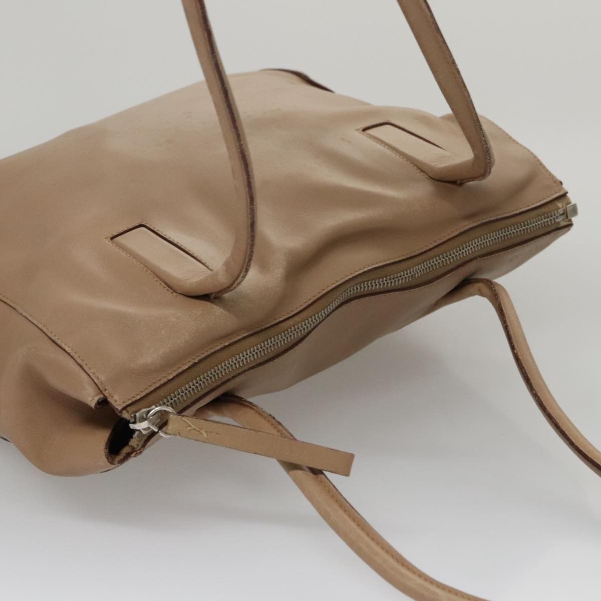 Prada Vitello Beige Synthetic Tote Bag (Pre-Owned) Size ONE SIZE - 18 Thumbnail