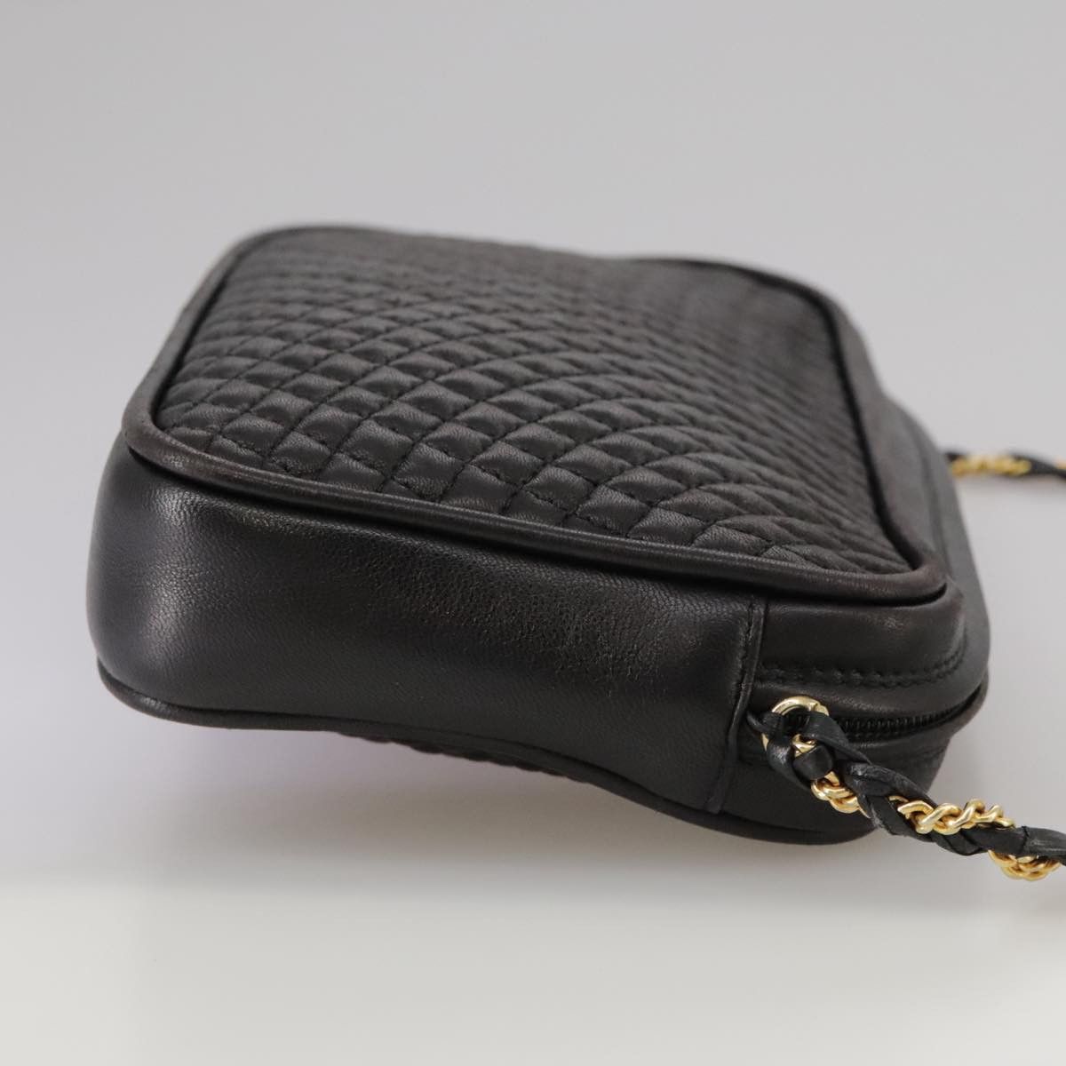 Bally Black Leather Shoulder Bag (Pre-Owned) Size ONE SIZE - 4 Thumbnail