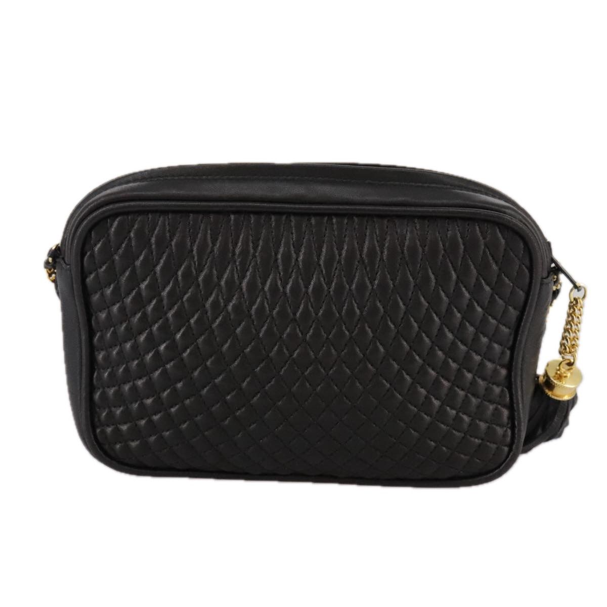 Bally Black Leather Shoulder Bag (Pre-Owned) Size ONE SIZE - 2 Thumbnail
