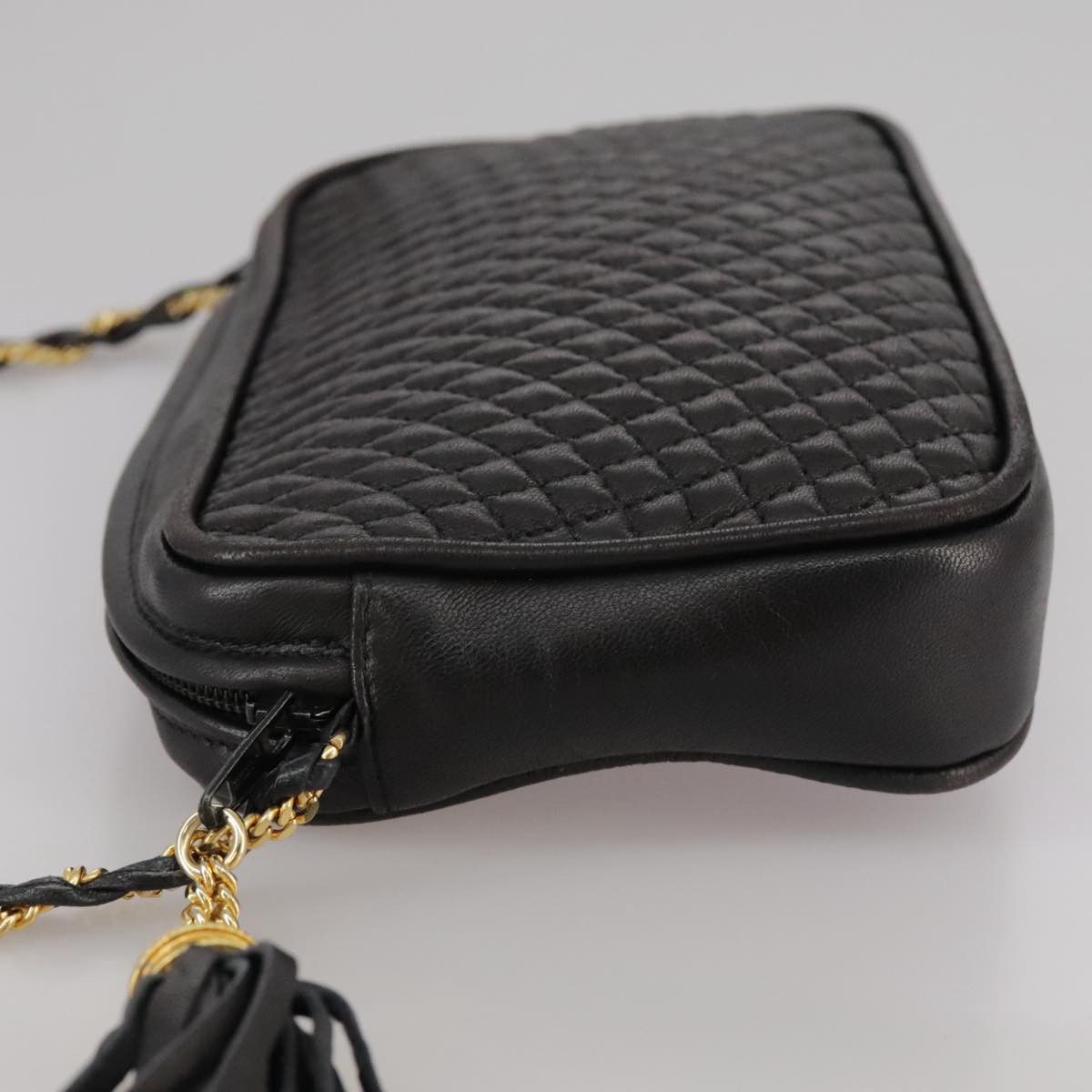 Bally Black Leather Shoulder Bag (Pre-Owned) Size ONE SIZE - 3 Thumbnail