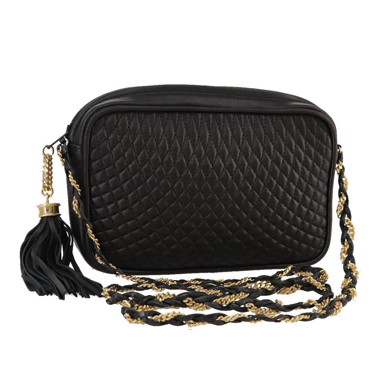 Bally Black Leather Shoulder Bag (Pre-Owned) Size ONE SIZE - 15 Thumbnail