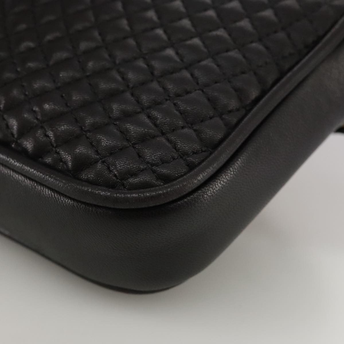Bally Black Leather Shoulder Bag (Pre-Owned) Size ONE SIZE - 8 Thumbnail