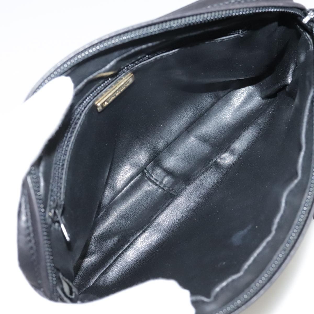 Bally Black Leather Shoulder Bag (Pre-Owned) Size ONE SIZE - 12 Thumbnail
