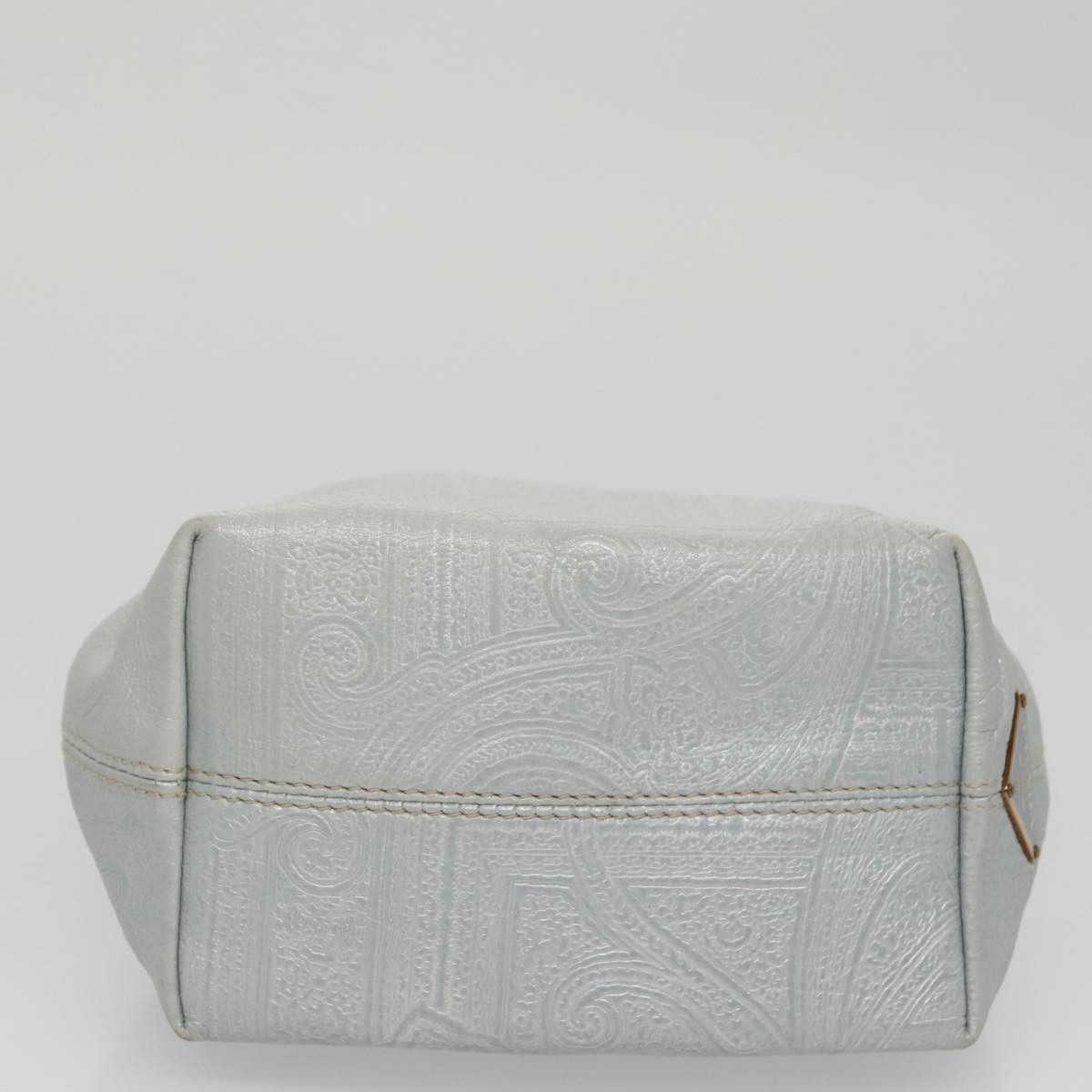 Prada Saffiano Grey Leather Handbag (Pre-Owned) Size ONE SIZE - 5 Thumbnail