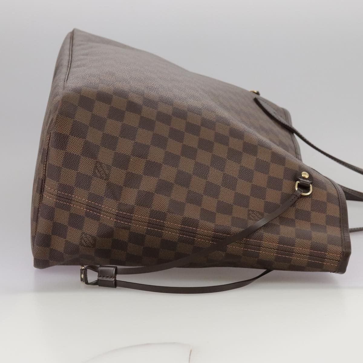Louis Vuitton Neverfull Gm Brown Canvas Tote Bag (Pre-Owned) Size ONE SIZE - 5 Thumbnail