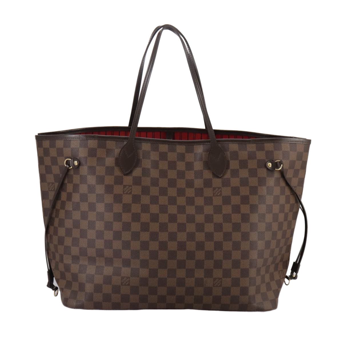 Louis Vuitton Neverfull Gm Brown Canvas Tote Bag (Pre-Owned) Size ONE SIZE - 2 Thumbnail