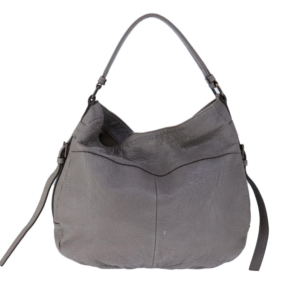 Burberry Blue Label Grey Leather Shoulder Bag (Pre-Owned) Size ONE SIZE - 2 Thumbnail
