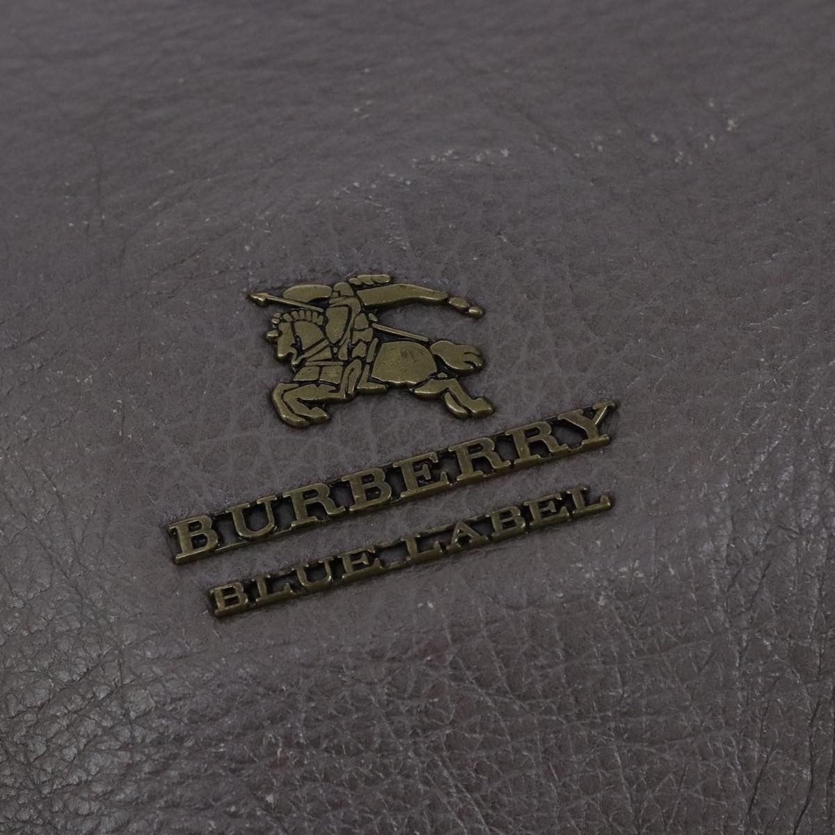 Burberry Blue Label Grey Leather Shoulder Bag (Pre-Owned) Size ONE SIZE - 17 Thumbnail